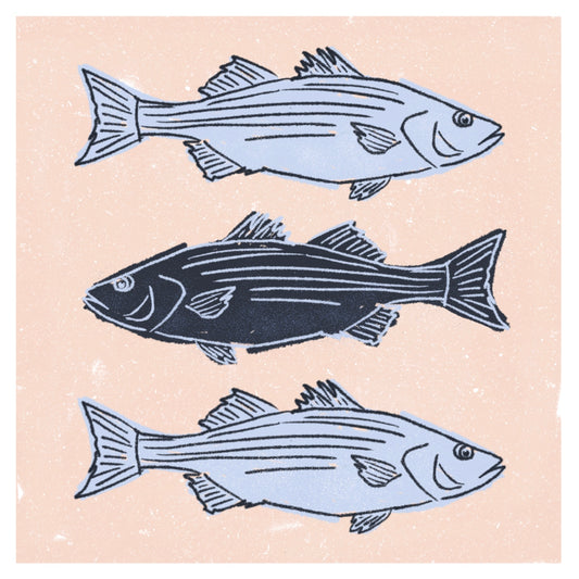 Three Fish Print